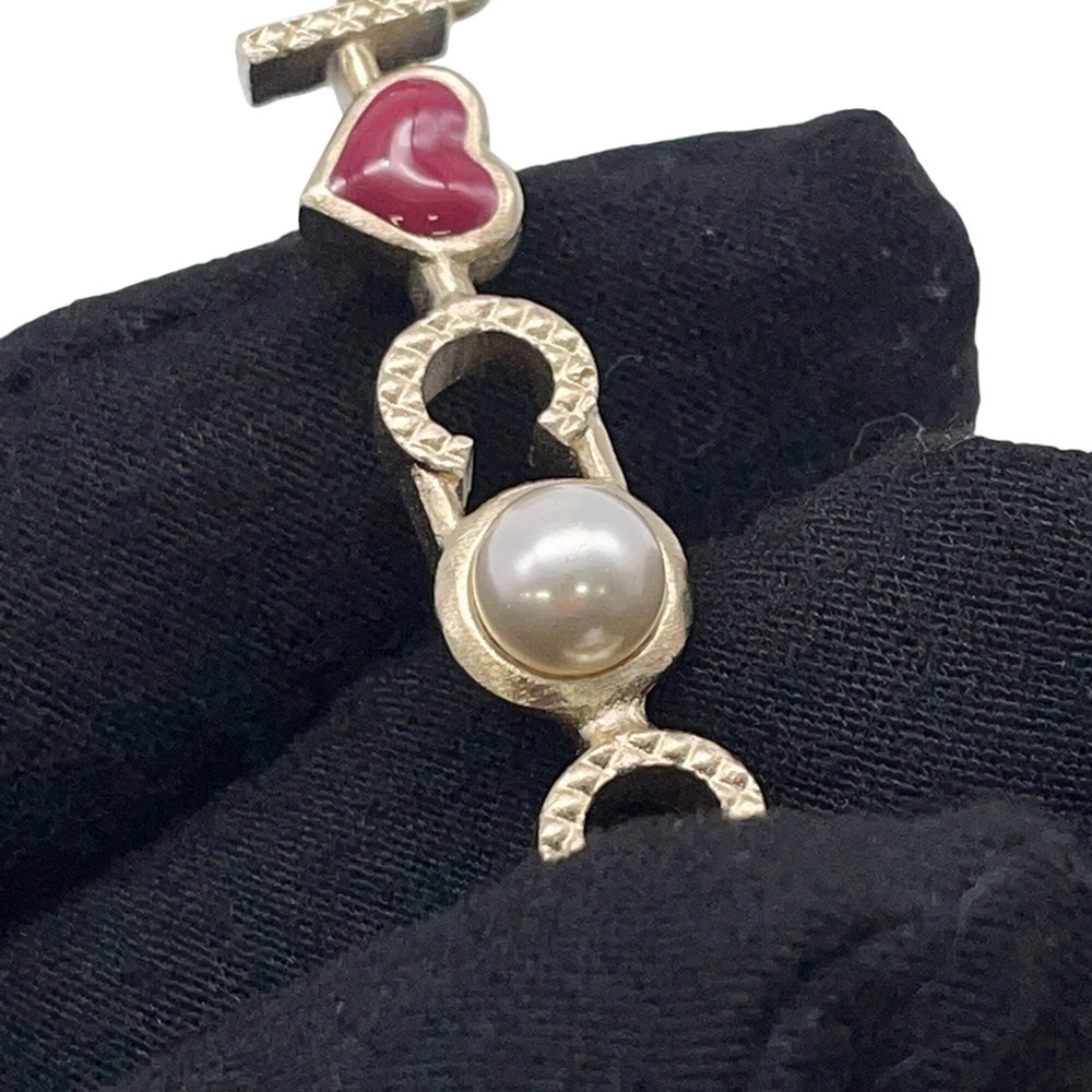CHANEL Authentic Pearl Logo Necklace - Picture 6 of 11